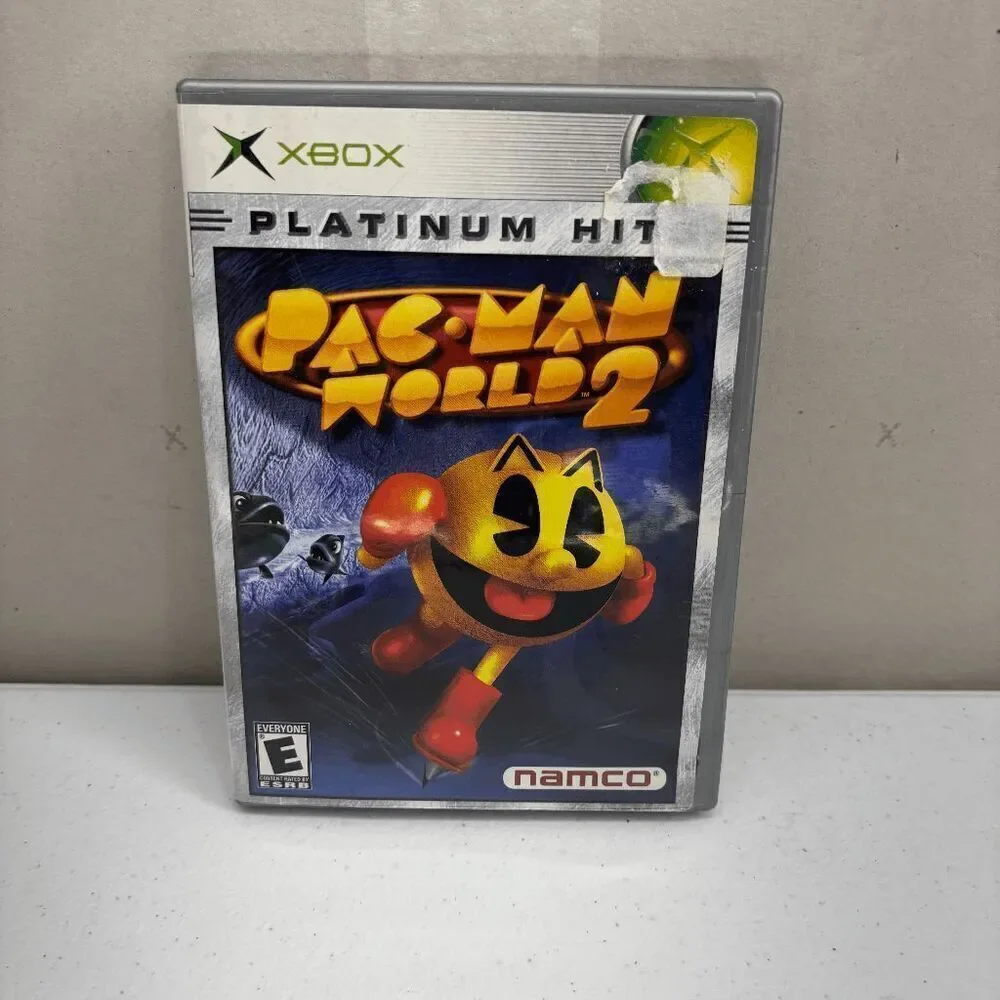 Pac-Man World‎ 2 (Microsoft Xbox, 2002) Complete w/ Manual - Tested Working